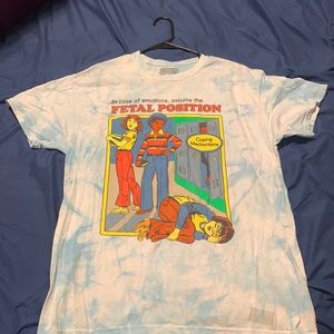 Steven Rhodes large shirt tye dye.